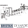 Bristan Capri Concealed Manual Shower Diverter Spares